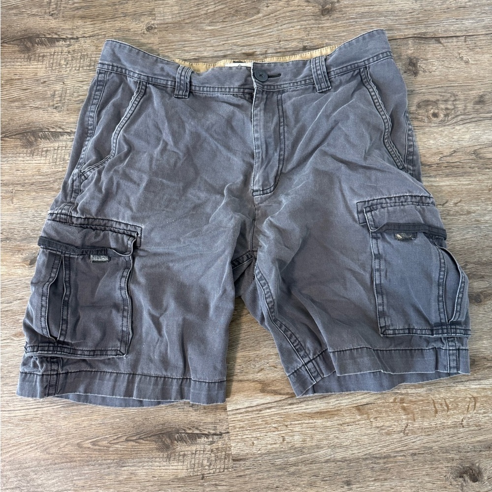 St. John's Bay Charcoal Cargo Shorts for Men